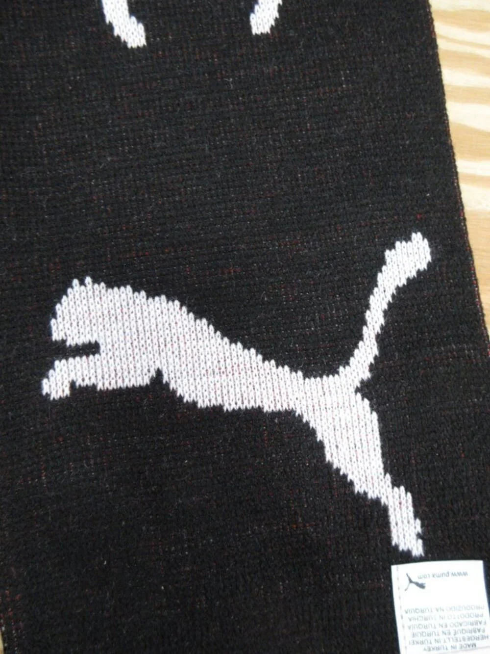 Stade Rennais FC Scarf Red Puma Football Soccer Club Fan Fringe NEW